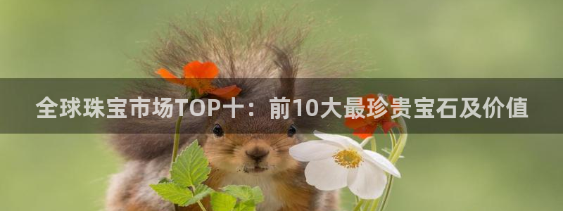 新宝5线路登录检测：全球珠宝市场TOP十：前10大最珍贵宝石及价值