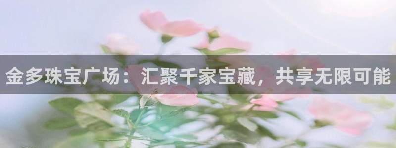 新宝5源码：金多珠宝广场：汇聚千家宝藏，共享无限可能