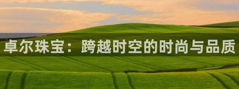 新宝5娱乐登录：卓尔珠宝：跨越时空的时尚与品质
