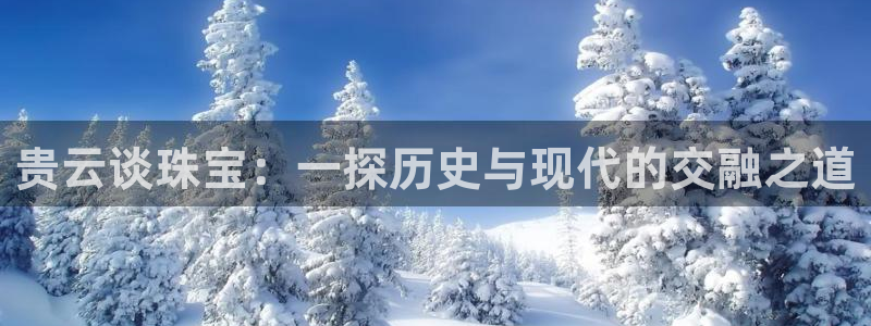 新宝5 测速：贵云谈珠宝：一探历史与现代的交融之道
