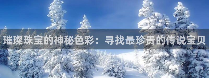 新宝5吕74OOO5：璀璨珠宝的神秘色彩：寻找最珍贵的传说宝贝