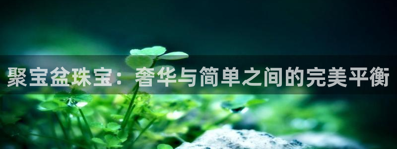 新宝5尤74OOO5：聚宝盆珠宝：奢华与简单之间的完美平衡