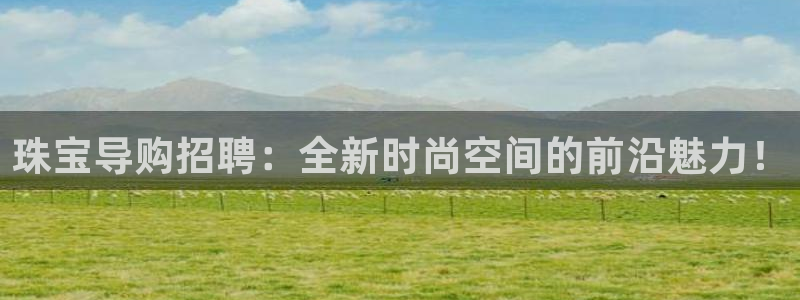 新宝5 代理：珠宝导购招聘：全新时尚空间的前沿魅力！